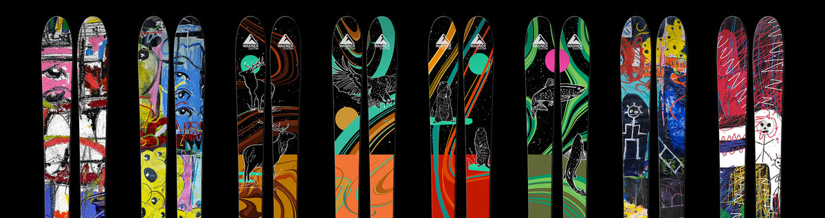 Cecelia Leddy ski graphics.