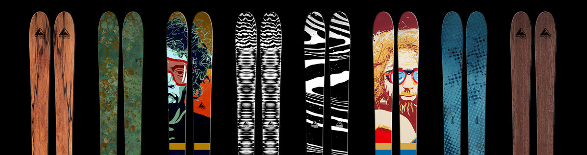 Featured graphics from Wagner Custom Skis